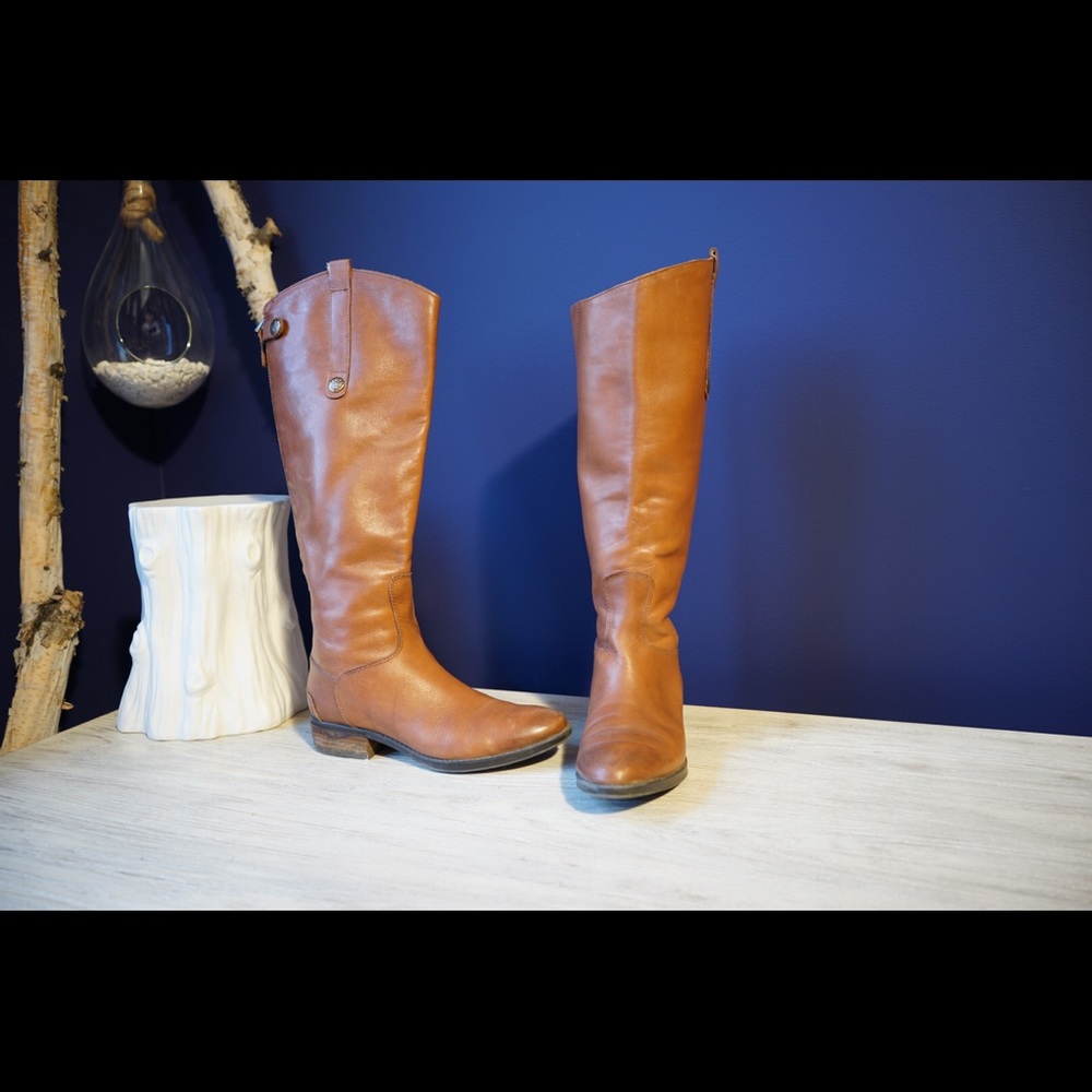 Sam Edelman leather riding boots